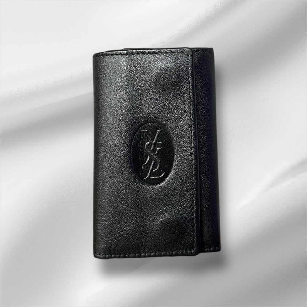 Black Leather Key Holder